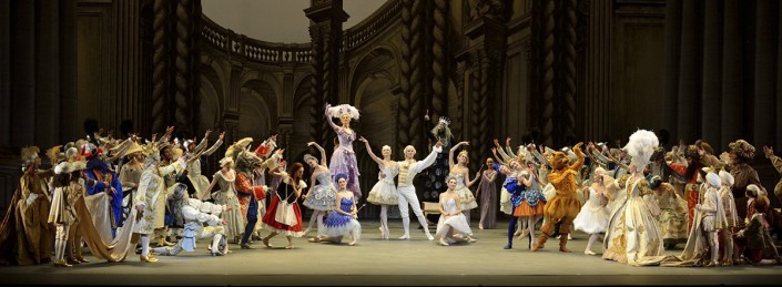 Scene from Alexei Ratmansky’s The Sleeping Beauty. Photo: Gene Schiavone.