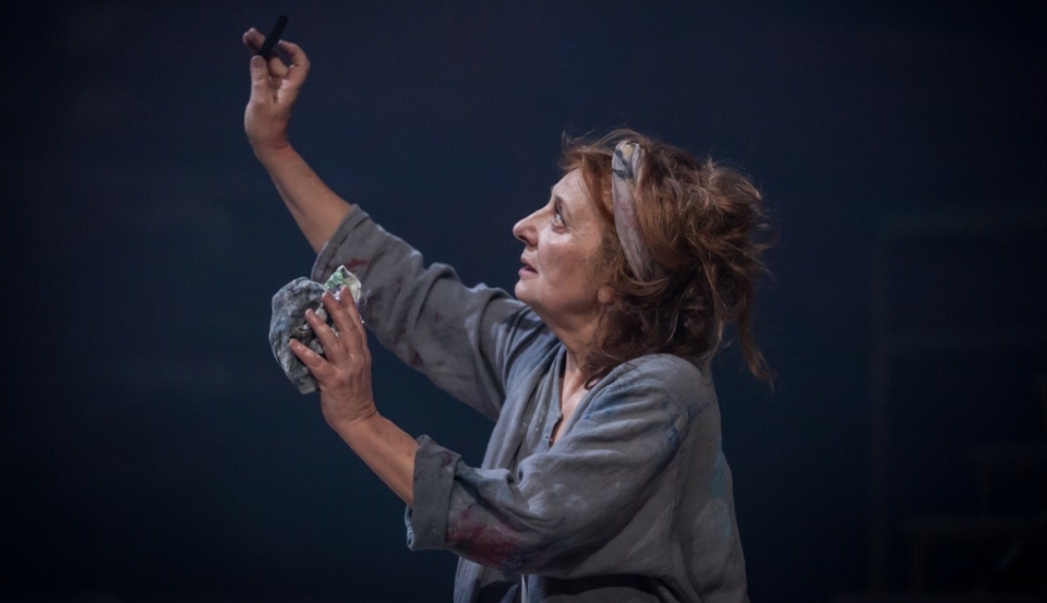 Christiane Cohendy dans Tableau d’une exécution photo Simon Gosselin