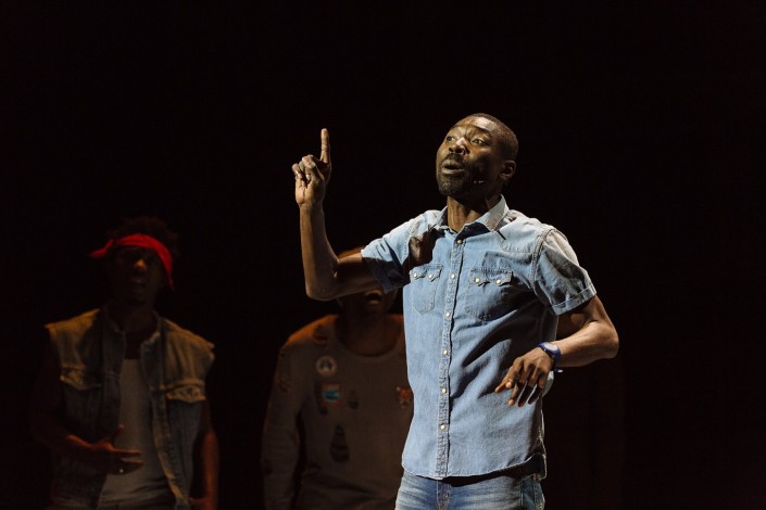 Nkenguegi de Dieudonné Niangouna au Théâtre de Vidy, Lausanne.
