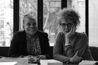 Christiane Taubira et Anne-Laure Liegeois