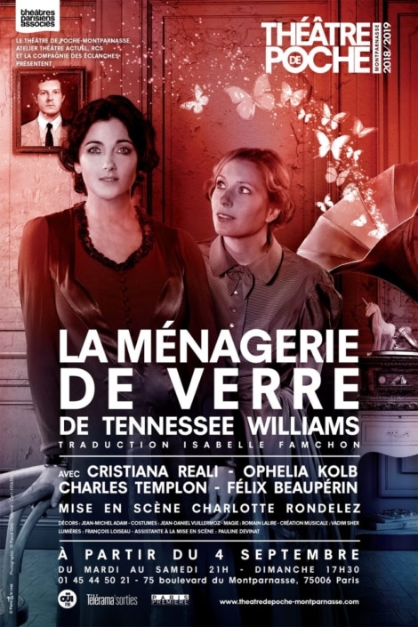Cristiana Reali dans La Ménagerie de Verre de Tennessee Williams