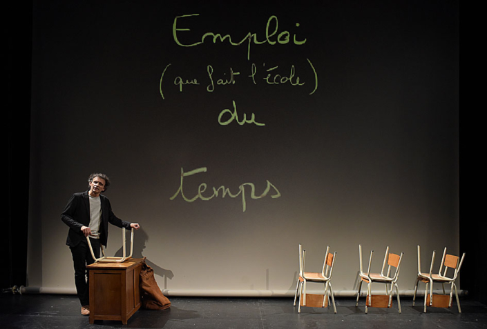 Laurent Natrella dans Le cancre de Daniel Pennac photo Vincent Pontet