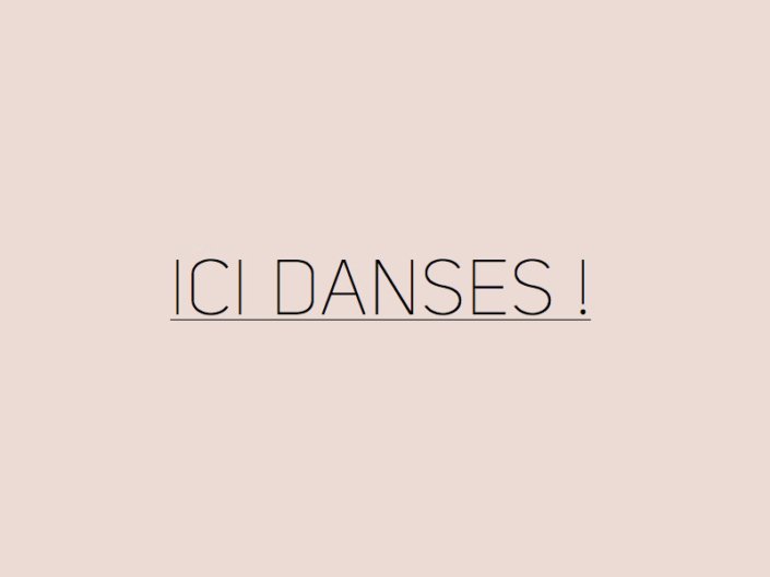 ICI DANSES 2020 au Quai à Angers