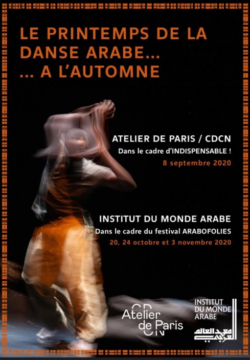 Automne Danse Arabe © Christophe Péan, ERRANCES avec Auguste Ouédraogo