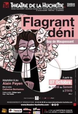 Alain Payen dans Flagrant Déni d’après Guy de Maupassant