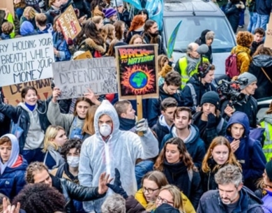 Manifestation climat écologie