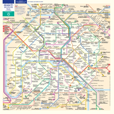 Un Nouveau Plan Du Métro De Paris, Culturel Et Artistique - Sceneweb