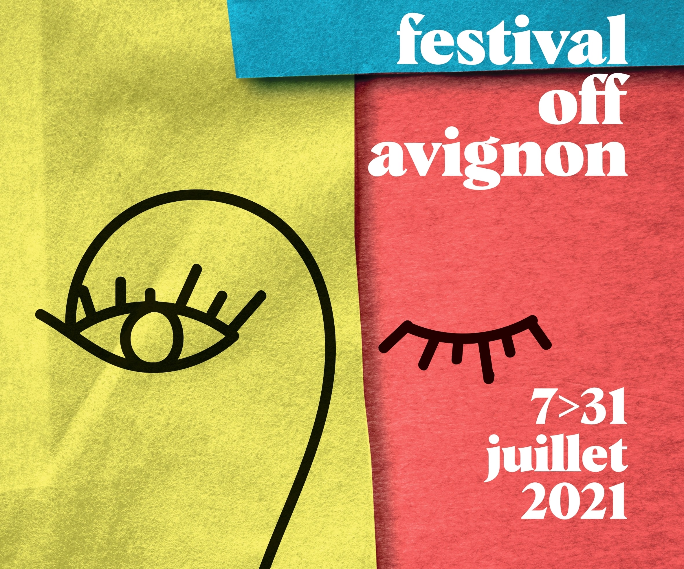 Festival d'Avignon Off 2021 Affiche