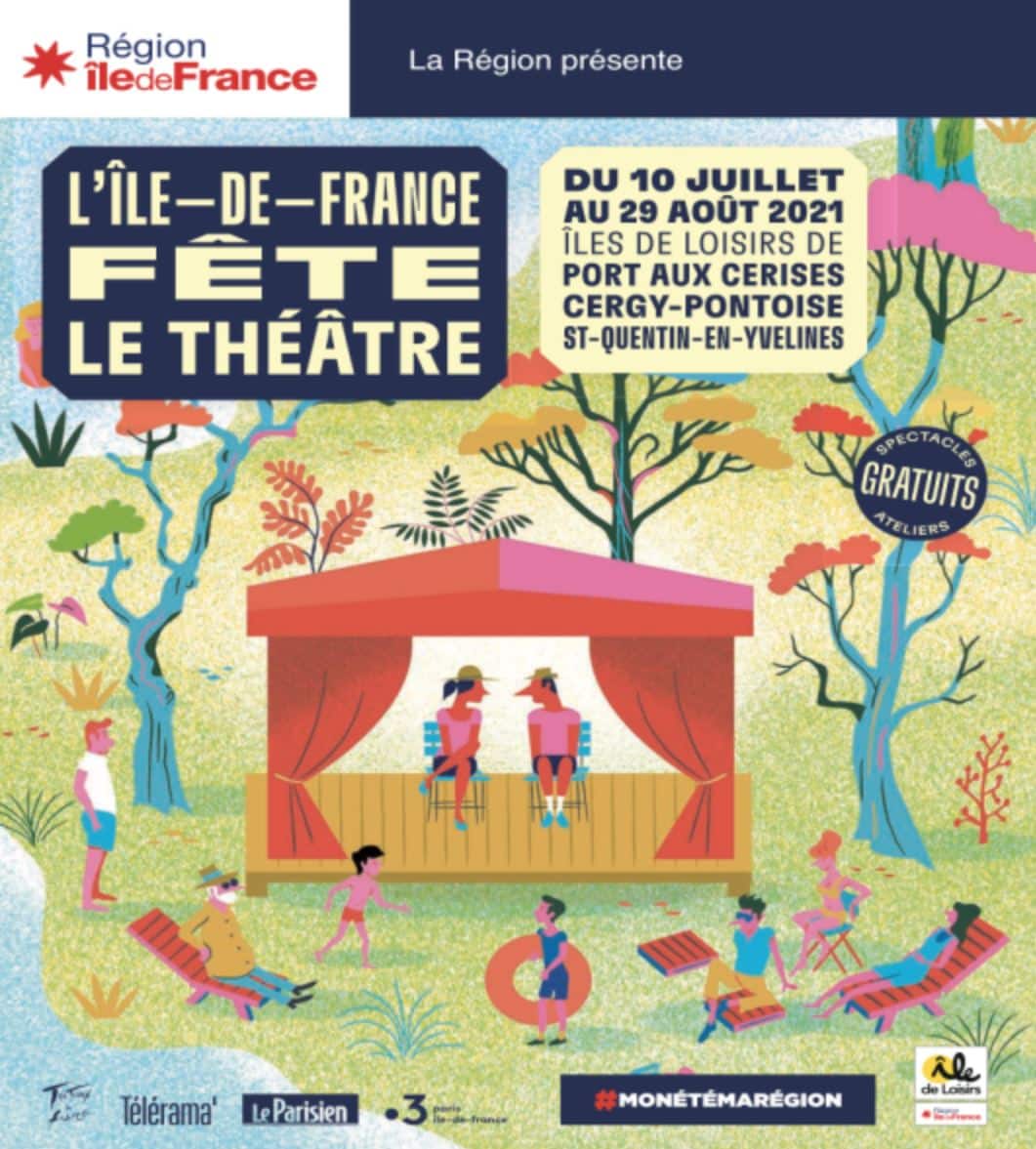L'Île-de-France fête le théâtre, édition 2021 avec Les Tréteaux de France