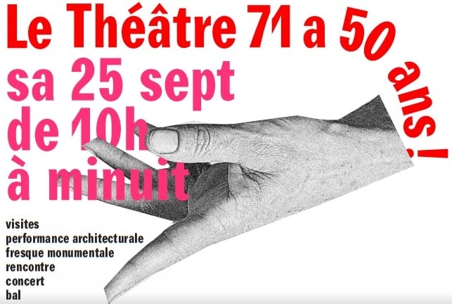 Le Théâtre 71 fête ses 50 ans