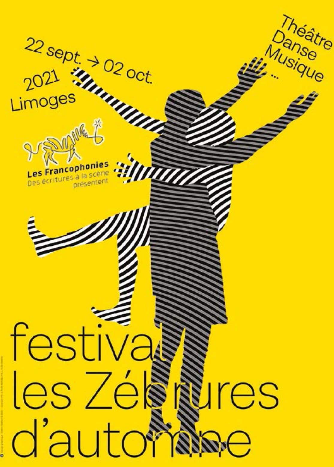 La programmation des Zébrures d’automne 2021 à Limoges