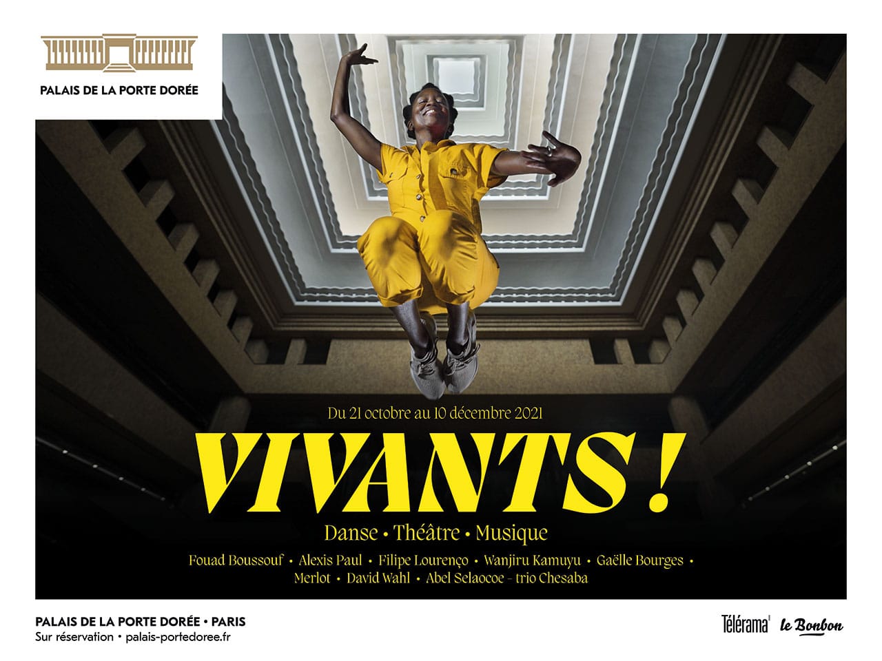 VIVANTS ! : un nouveau temps fort spectacle vivant au Palais de la porte Dorée