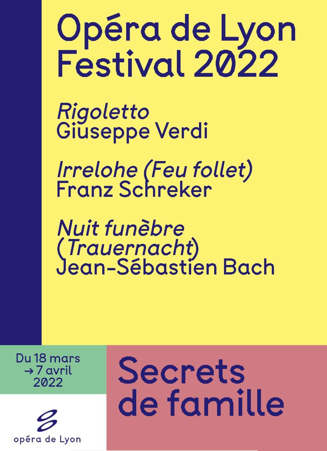 Le Secret : le festival 2022 de l'Opéra de Lyon
