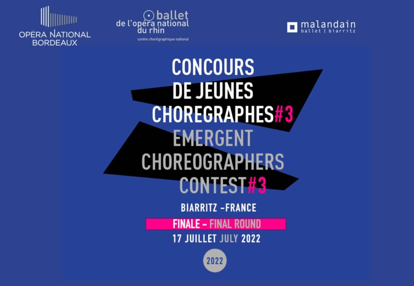 Les finalistes du concours de jeunes chorégraphes de Ballet 2022