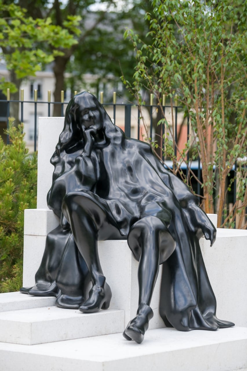 Un statue Molière à Versailles