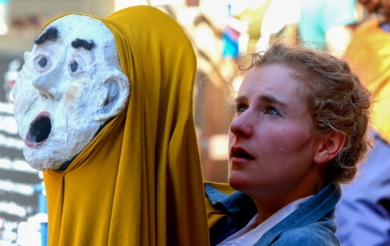 Le Festival des Arts de la Marionnettes à CHarleville Mézières photo François Nascimbeni AFP