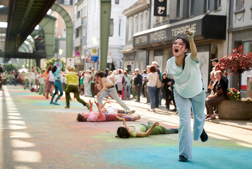 "Wundertal" de Boris Charmatz © Uwe Stratmann