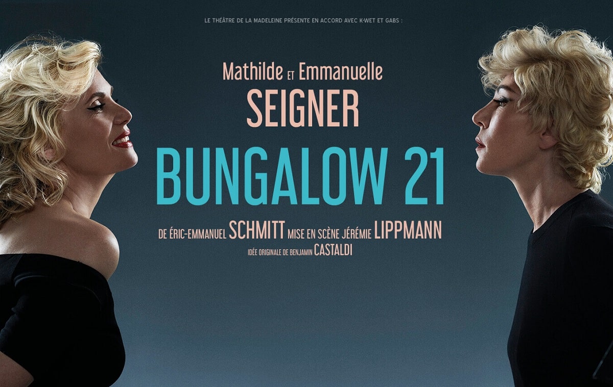 Emmanuelle et Mathilde Seigner dans Bungalow de Eric-Emmanuel Schmitt ...