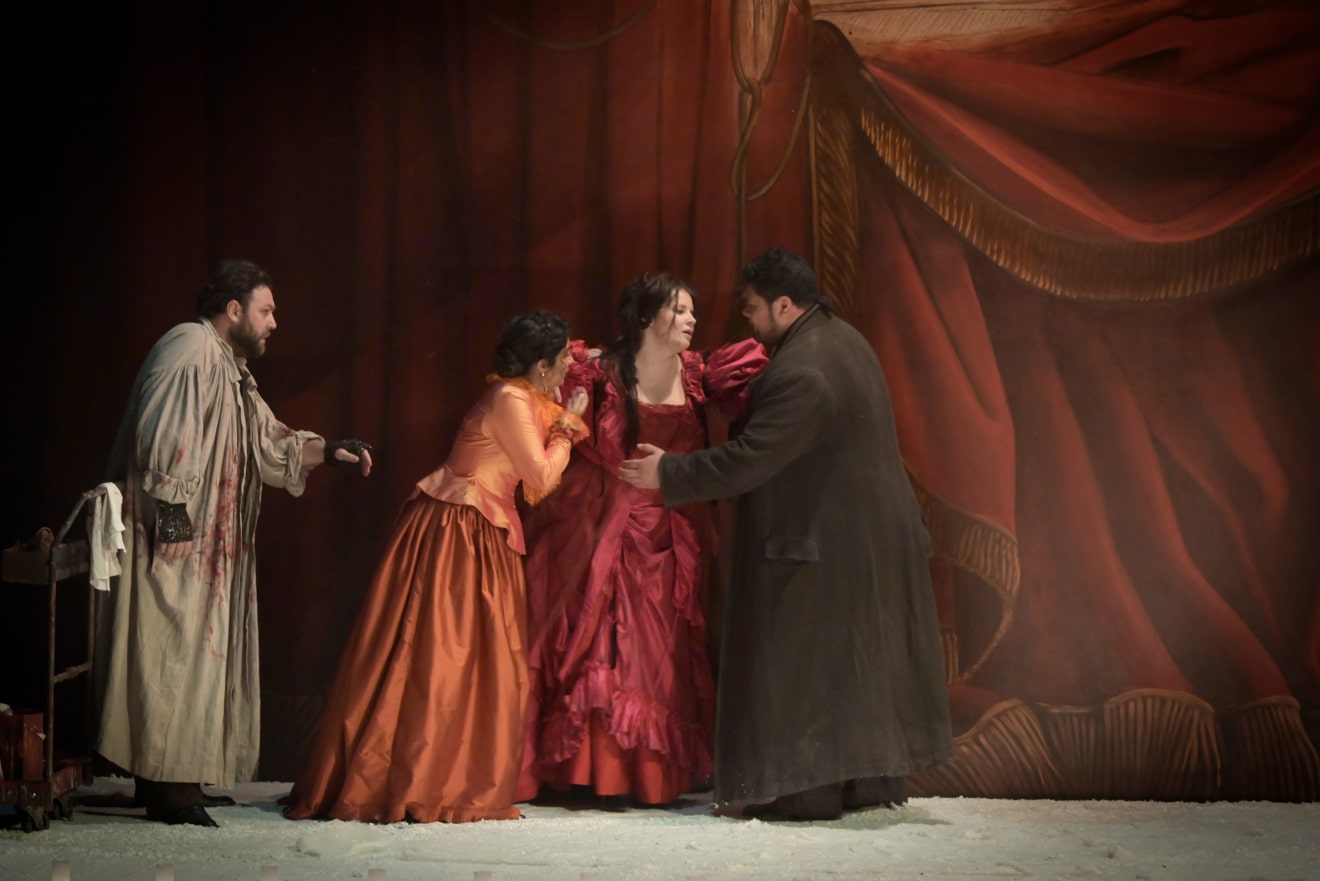 Une Bohème très théâtrale