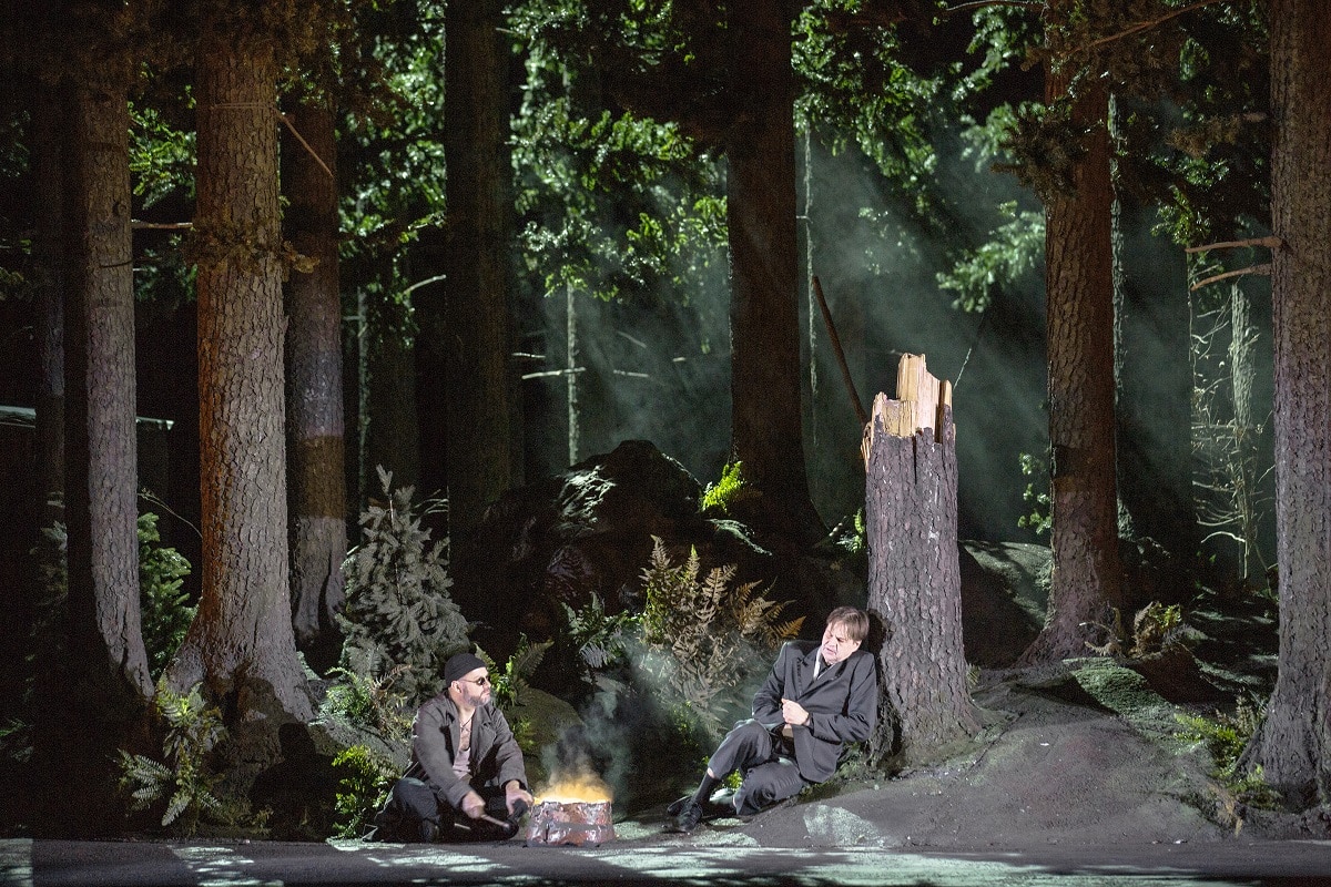 A l'Opéra de Paris, deux Don Giovanni aux abois dans les bois