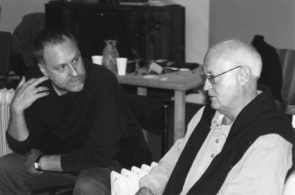 Christian Benedetti et Edward Bond photo DR