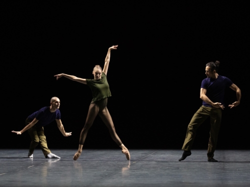 Loup Marcault-Derouard, Roxane Stojanov et Takeru Coste dans Rearray de William Forsythe