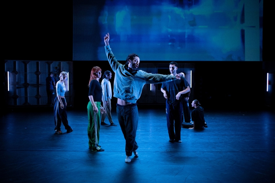 Benjamin Millepied en répétition de GRACE