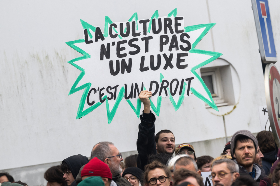 Coupes budgétaires dans la culture