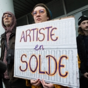 Face aux coupes budgétaires dans le monde de la culture, une mobilisation avant les fêtes