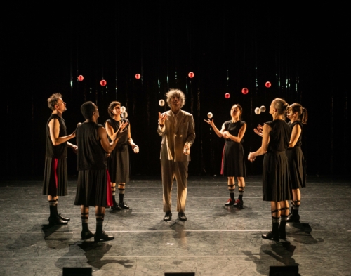 Sean Gandini & Kati Ylä-Hokkala (Gandini Juggling) créent Heka à La Garance, Scène nationale de Cavaillon