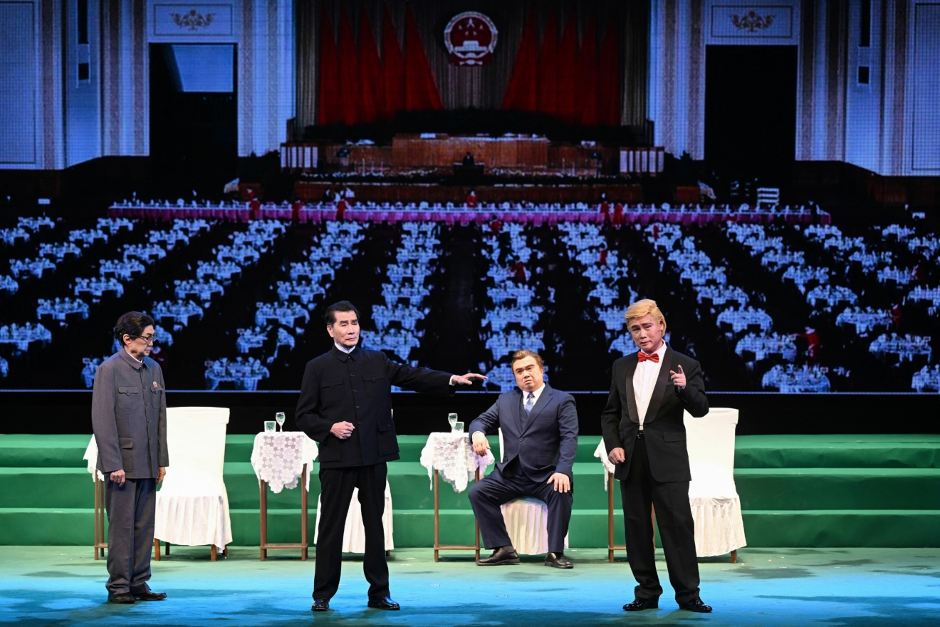 Un « opéra Trump », ultime coup d'éclat d'un théâtre de Hong Kong