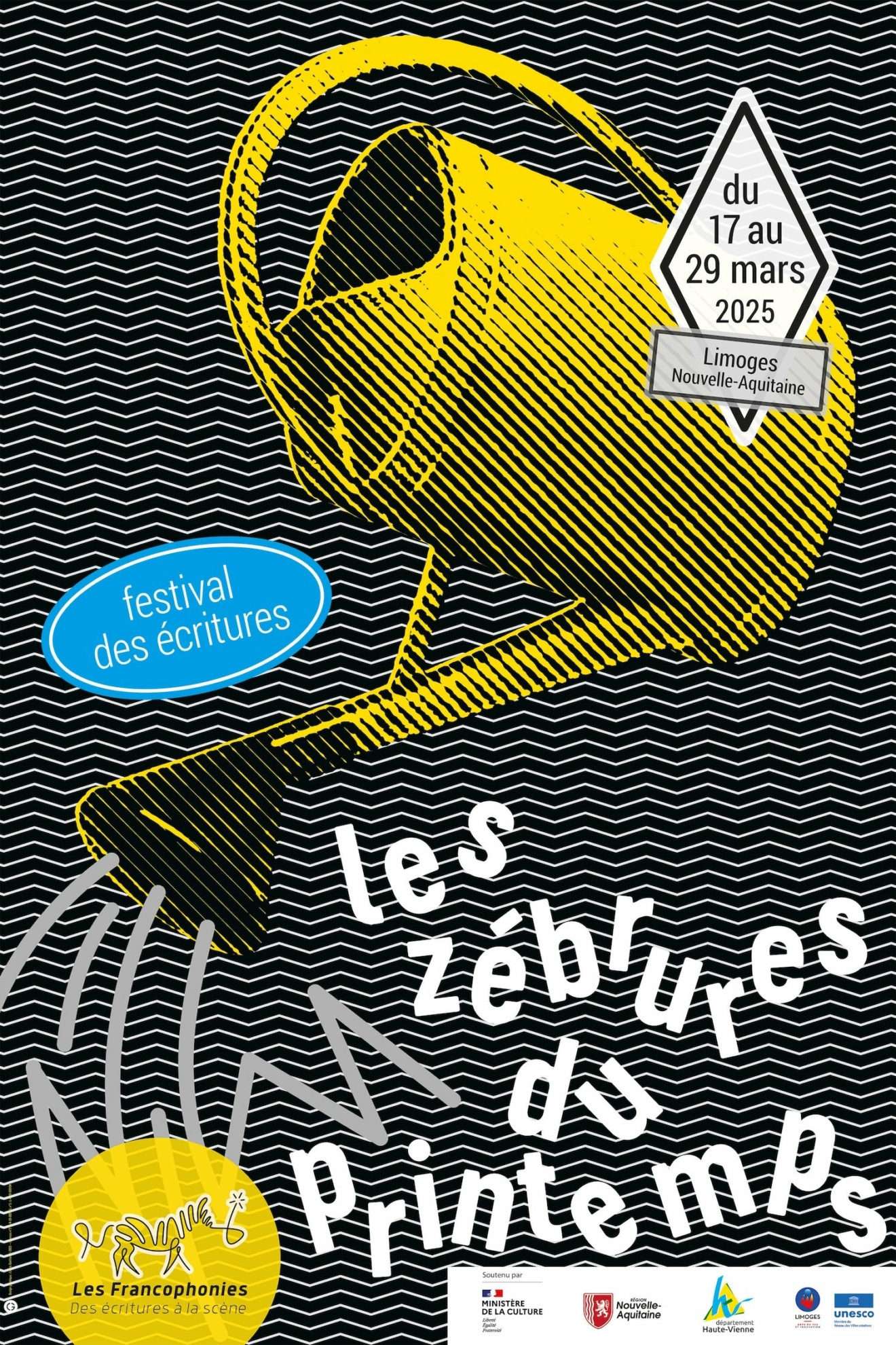 Les Zébrures du printemps 2025