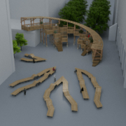 ARCADIA la nouvelle œuvre scénographique des SUBS concue par Khaled Alwarea