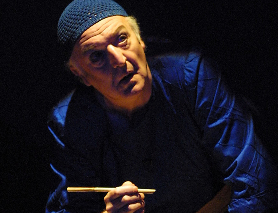 Bernard Freyd, dans le rôle d'Aménophis à l'Opéra du Rhin, à Strasbourg en 2002