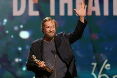 Éric Ruf lors de la cérémonie des Molières 2025