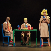 Valérie Lesort crée Que d'espoir Cabaret théâtral d'après Hanokh Levin avec Hugo Bardin et Charly Voodoo au Théâtre de l'Atelier