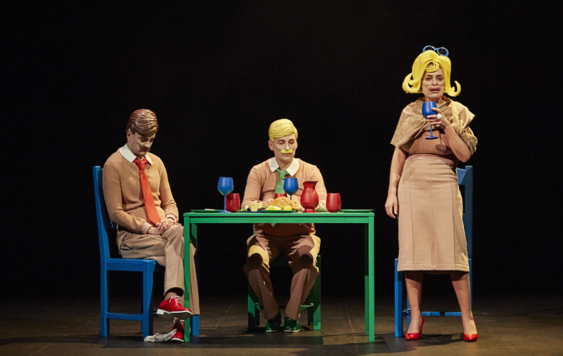 Valérie Lesort crée Que d'espoir Cabaret théâtral d'après Hanokh Levin avec Hugo Bardin et Charly Voodoo au Théâtre de l'Atelier