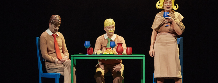 Valérie Lesort crée Que d'espoir Cabaret théâtral d'après Hanokh Levin avec Hugo Bardin et Charly Voodoo au Théâtre de l'Atelier