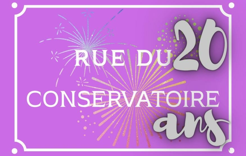 Rue du Conservatoire fête ses 20 ans