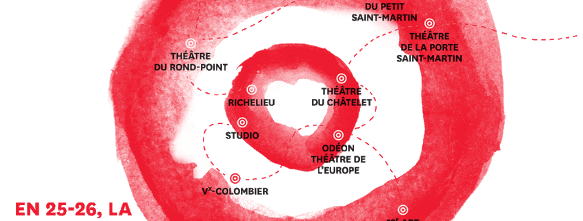 Affiche de la saison 2025-2026 de la Comédie-Française