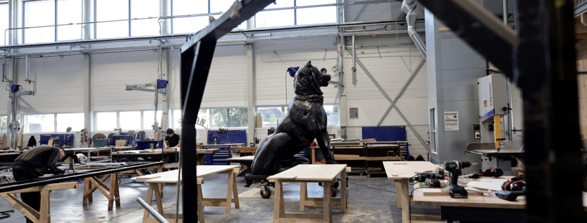 Atelier de décors de la Comédie-Française à Sarcelles