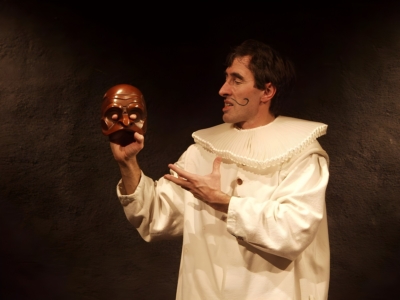 Enrico Bonavera dans Les secrets d'Arlequin photo Roberto Croce