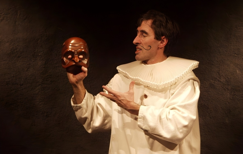 Enrico Bonavera dans Les secrets d'Arlequin photo Roberto Croce