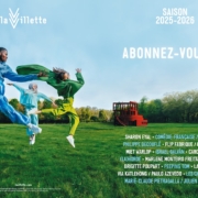Affiche La Villette 25 26