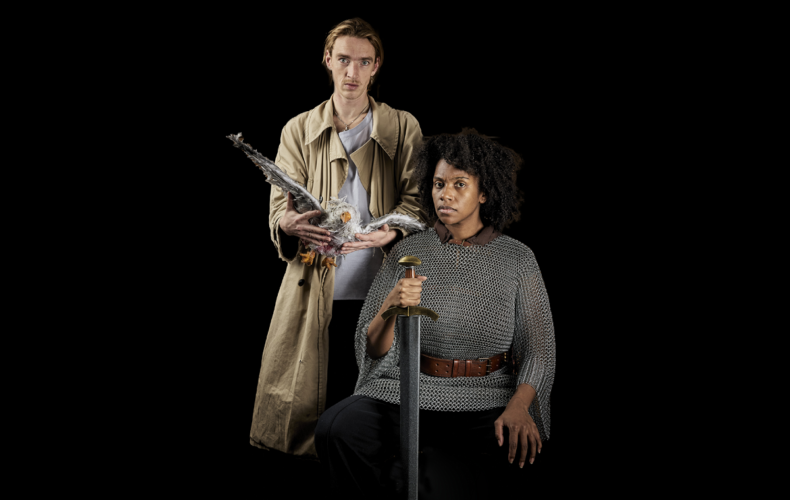 Arne De Tremerie et Olga Mouak dans LA LETTRE de Milo Rau photo Christophe Raynaud de Lage