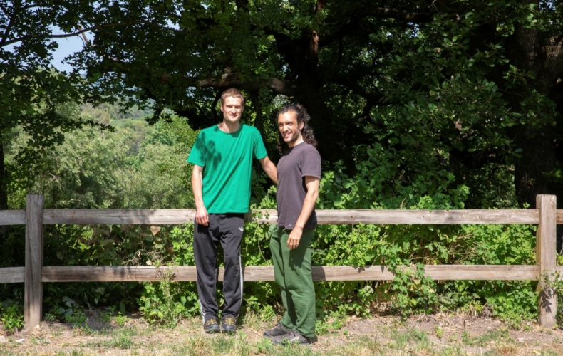 Simon Le Borgne et Antonin Monié