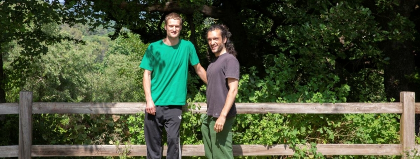 Simon Le Borgne et Antonin Monié
