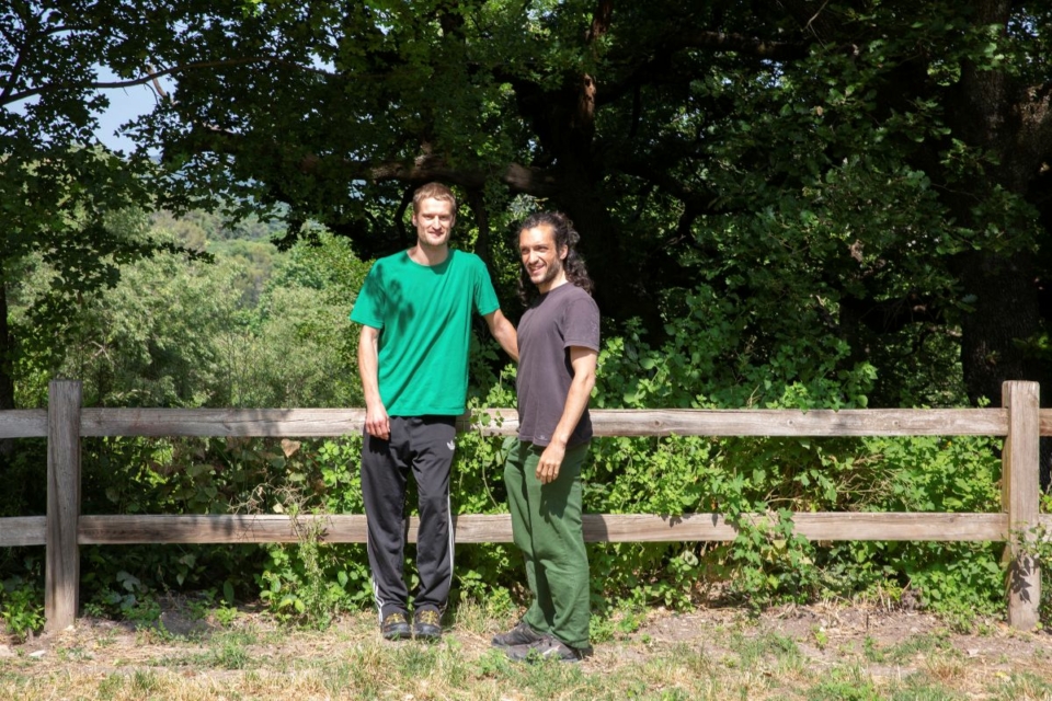 Simon Le Borgne et Antonin Monié