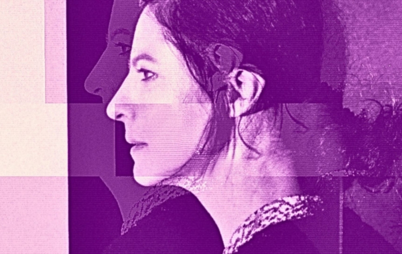 Anna Mouglalis dans La chair est triste hélas Photo affiche © Cédric Roulliat