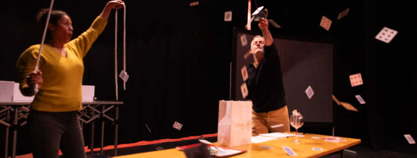 FAUXFAIRE FAUXVOIR de Thierry Collet photo Romain Lalire